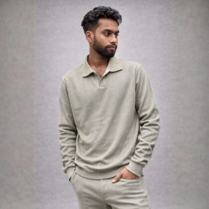 Premium Casual Polo Shirt (Olive-light colour)