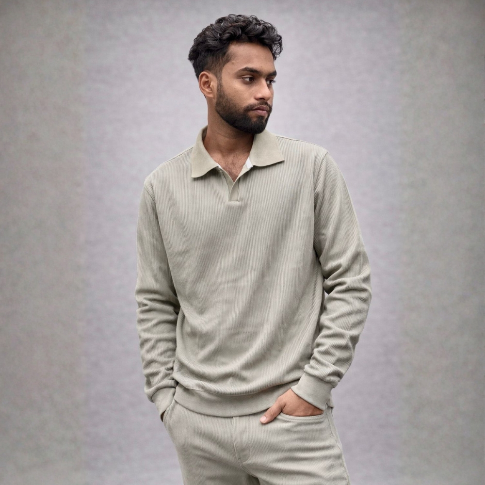 Premium Casual Polo Shirt (Olive-light colour)