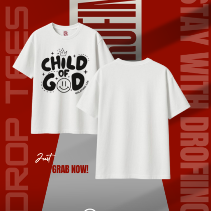 Men's Premium Dropshoulder (White)