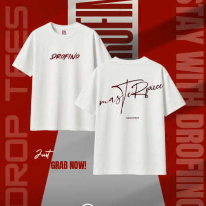 Men's Premium Dropshoulder (White)