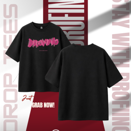 Men's Premium Dropshoulder (BLACK)