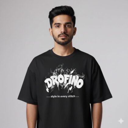 Men's Premium Dropshoulder (BLACK)